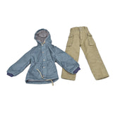 Maxbell 1/6 Figure Coat Pant Set Figure Costume for 12 inch Action Figures Accessory Green pant