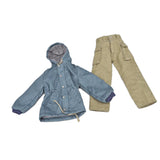 Maxbell 1/6 Figure Coat Pant Set Figure Costume for 12 inch Action Figures Accessory Green pant