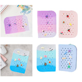 Maxbell Hole Pen Bag Makeup Bag Creative Fidget Stationery Box College School Artist Gradient Purple