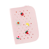 Maxbell Hole Pen Bag Makeup Bag Creative Fidget Stationery Box College School Artist Pink