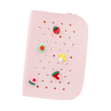 Maxbell Hole Pen Bag Makeup Bag Creative Fidget Stationery Box College School Artist Pink