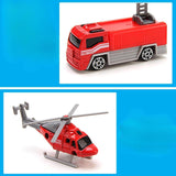 Maxbell 1/64 Cars Model W/pullback Action Mini Toy Cars for Boy Girl Children Adults red