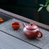 Maxbell Purple Clay Teapot Handmade Kung Fu Teaware for Kitchen Household Restaurant Style A