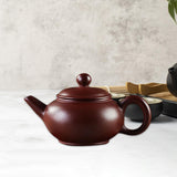 Maxbell Purple Clay Teapot Handmade Kung Fu Teaware for Kitchen Household Restaurant Style A
