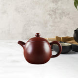Maxbell Purple Clay Teapot Handmade Kung Fu Teaware for Kitchen Household Restaurant Style E