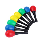 Maxbell 8x Hand Percussion Rattles Portable Maracas for Kids Adults Birthday Holiday