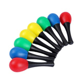 Maxbell 8x Hand Percussion Rattles Portable Maracas for Kids Adults Birthday Holiday