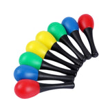 Maxbell 8x Hand Percussion Rattles Portable Maracas for Kids Adults Birthday Holiday