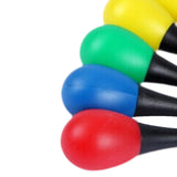 Maxbell 8x Hand Percussion Rattles Portable Maracas for Kids Adults Birthday Holiday