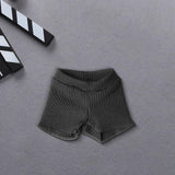 Maxbell 1:6 Action Figures Shorts Soft Accessories 12 inch Female Figure Short Pants black