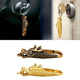 Maxbell Animal Statue Souvenir Miniature Car Key Pendant for Collectible Office Home Bronze