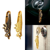 Maxbell Animal Statue Souvenir Miniature Car Key Pendant for Collectible Office Home Bronze
