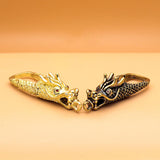 Maxbell Animal Statue Souvenir Miniature Car Key Pendant for Collectible Office Home Bronze