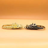 Maxbell Animal Statue Souvenir Miniature Car Key Pendant for Collectible Office Home Bronze