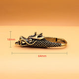 Maxbell Animal Statue Souvenir Miniature Car Key Pendant for Collectible Office Home Bronze