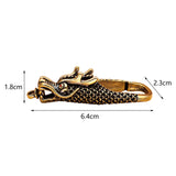 Maxbell Animal Statue Souvenir Miniature Car Key Pendant for Collectible Office Home Bronze