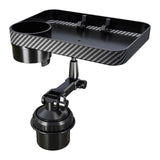 Maxbell Cup Holder Tray Rotatable Universal Car Interior Organizer for Toys SUV Keys