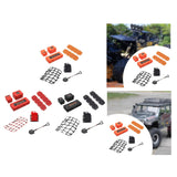 Maxbell RC Car Roof Decoration Accessory RC Vehicle Part for 1/10 SCX10 DIY Modified red