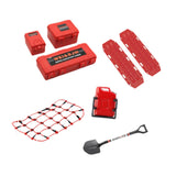 Maxbell RC Car Roof Decoration Accessory RC Vehicle Part for 1/10 SCX10 DIY Modified red