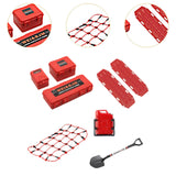 Maxbell RC Car Roof Decoration Accessory RC Vehicle Part for 1/10 SCX10 DIY Modified red