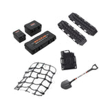 Maxbell RC Car Roof Decoration Accessory RC Vehicle Part for 1/10 SCX10 DIY Modified black