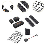Maxbell RC Car Roof Decoration Accessory RC Vehicle Part for 1/10 SCX10 DIY Modified black