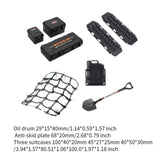 Maxbell RC Car Roof Decoration Accessory RC Vehicle Part for 1/10 SCX10 DIY Modified black