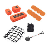Maxbell RC Car Roof Decoration Accessory RC Vehicle Part for 1/10 SCX10 DIY Modified orange