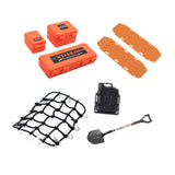 Maxbell RC Car Roof Decoration Accessory RC Vehicle Part for 1/10 SCX10 DIY Modified orange