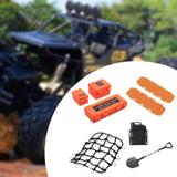 Maxbell RC Car Roof Decoration Accessory RC Vehicle Part for 1/10 SCX10 DIY Modified orange