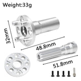 Maxbell Aluminum Alloy Drive Shaft 1/7 Modified Drive Upgrade for UDR