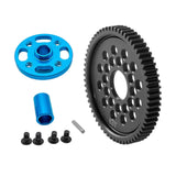 Maxbell RC Replacement Parts Sturdy Metal RC Gears for TT02 54500 RC Car RC Crawler 63T