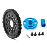 Maxbell RC Replacement Parts Sturdy Metal RC Gears for TT02 54500 RC Car RC Crawler 63T