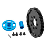 Maxbell RC Replacement Parts Sturdy Metal RC Gears for TT02 54500 RC Car RC Crawler 64T