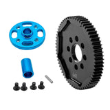 Maxbell RC Replacement Parts Sturdy Metal RC Gears for TT02 54500 RC Car RC Crawler 64T