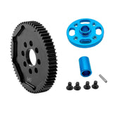 Maxbell RC Replacement Parts Sturdy Metal RC Gears for TT02 54500 RC Car RC Crawler 64T