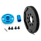 Maxbell RC Replacement Parts Sturdy Metal RC Gears for TT02 54500 RC Car RC Crawler 64T