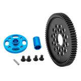 Maxbell RC Replacement Parts Sturdy Metal RC Gears for TT02 54500 RC Car RC Crawler 71T