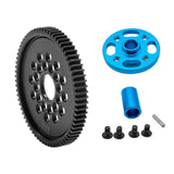 Maxbell RC Replacement Parts Sturdy Metal RC Gears for TT02 54500 RC Car RC Crawler 71T