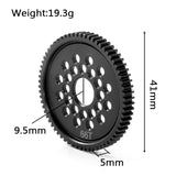 Maxbell RC Replacement Parts Sturdy Metal RC Gears for TT02 54500 RC Car RC Crawler 66T