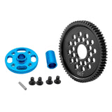 Maxbell RC Replacement Parts Sturdy Metal RC Gears for TT02 54500 RC Car RC Crawler 66T