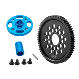 Maxbell RC Replacement Parts Sturdy Metal RC Gears for TT02 54500 RC Car RC Crawler 66T