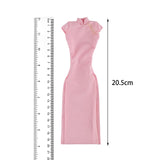 Maxbell 1/6 Scale Womens Chinese Cheongsam Dress for 12'' Female Action Figures Body pink