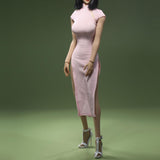 Maxbell 1/6 Scale Womens Chinese Cheongsam Dress for 12'' Female Action Figures Body pink