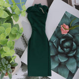 Maxbell 1/6 Scale Womens Chinese Cheongsam Dress for 12'' Female Action Figures Body green