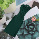 Maxbell 1/6 Scale Womens Chinese Cheongsam Dress for 12'' Female Action Figures Body green