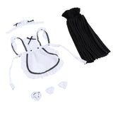 Maxbell 1/6 Scale Figure Doll Maid Dress Set Outfit for 12'' Action Figures