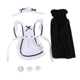 Maxbell 1/6 Scale Figure Doll Maid Dress Set Outfit for 12'' Action Figures
