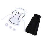 Maxbell 1/6 Scale Figure Doll Maid Dress Set Outfit for 12'' Action Figures