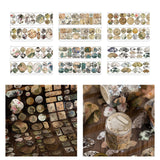 Maxbell Scrapbooking Stickers Creative Washi Tape for Card Crafting Journal Supplies Autumn